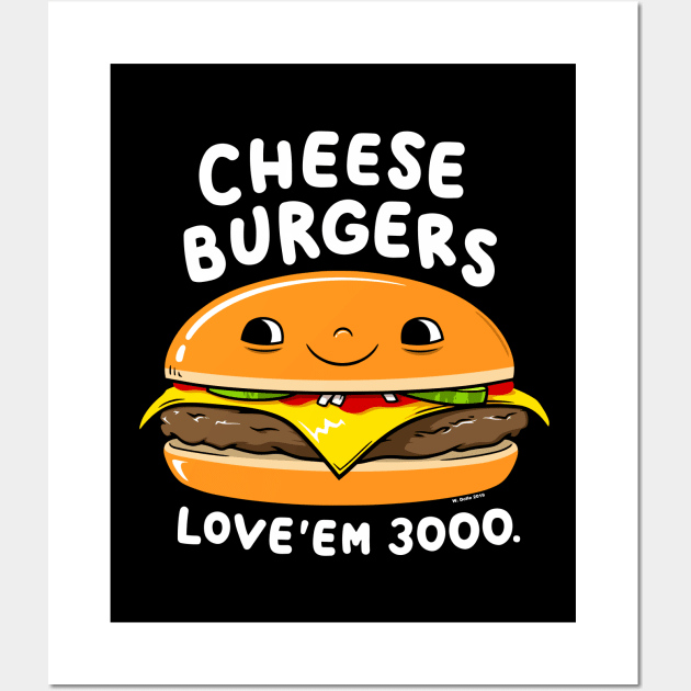 Cheeseburgers Wall Art by wloem